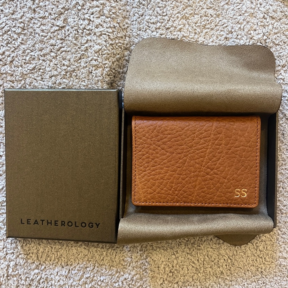 Monogrammed Leatherology Wallet